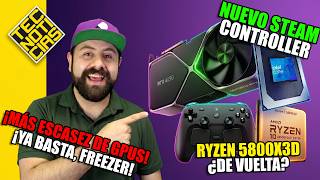 ¡¿CPUs de 288 CORES?! El Ryzen 5800X3D... ¡Está de Regreso! NVIDIA hará menos RTX 50 - TECNOTICIAS