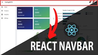 React Navbar | How to create React Navbar using Material UI Appbar