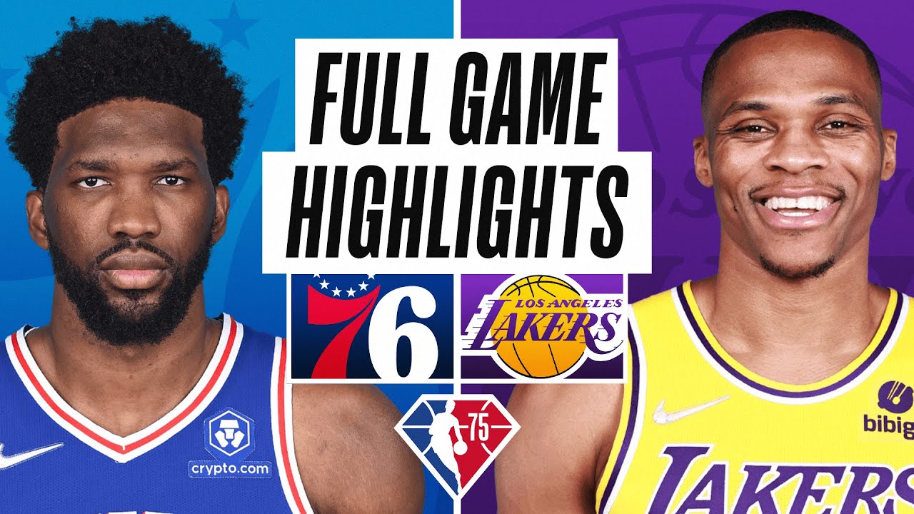 Embiid fuels Sixers past LeBron-less Lakers