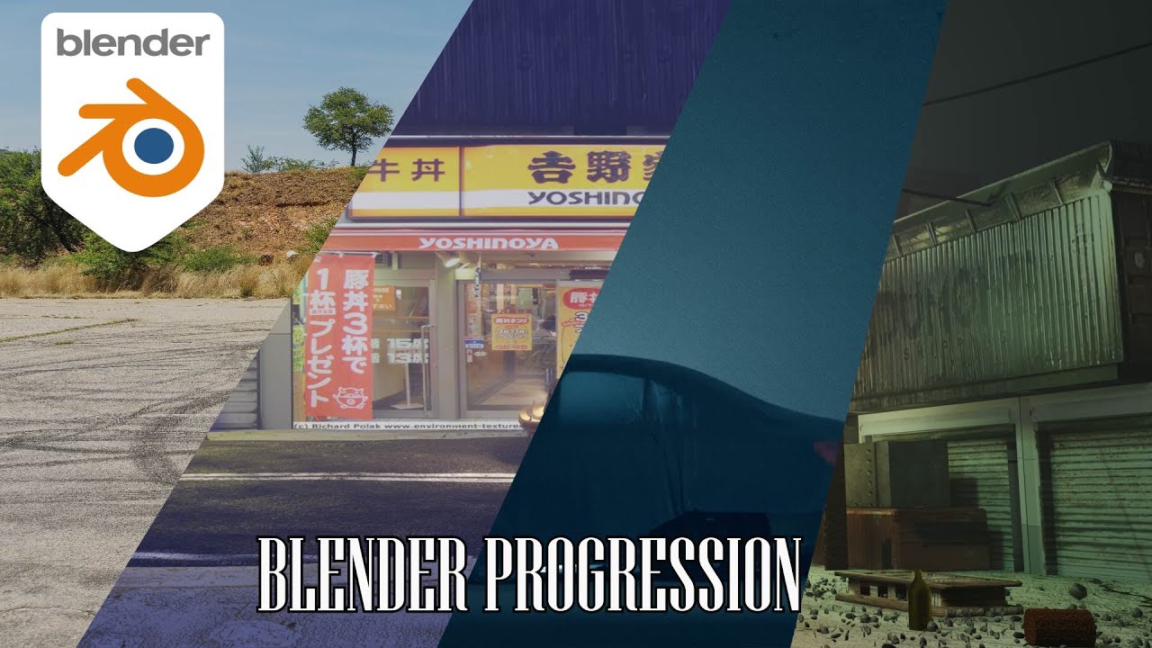 My 2-Year Blender Progression - YouTube