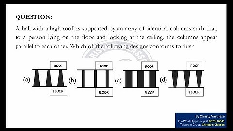 A question on Design Identification | CSIR-NET Dec 2016 | General Aptitude | Anju Mariam Aji