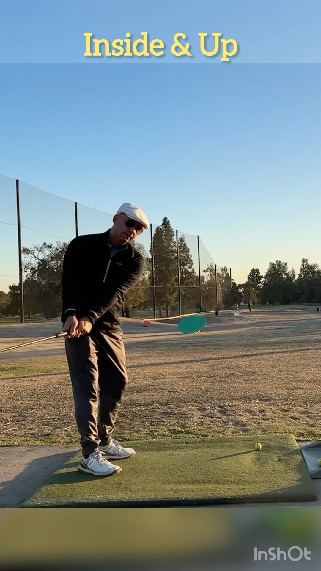 The club head wants to go inside. Let it. This doesn’t need fixing! #golf #golftips #miracleswing