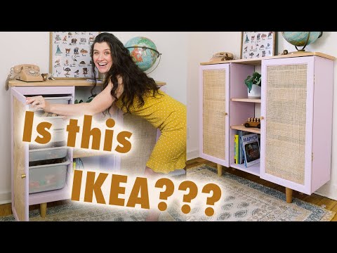EPIC IKEA hack!! TROFAST toy storage makeover // If Only April