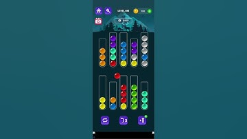 Ball Sort Master Level 496 #ballsortmaster #ballsortmastersolution #puzzlegame #gaming #games