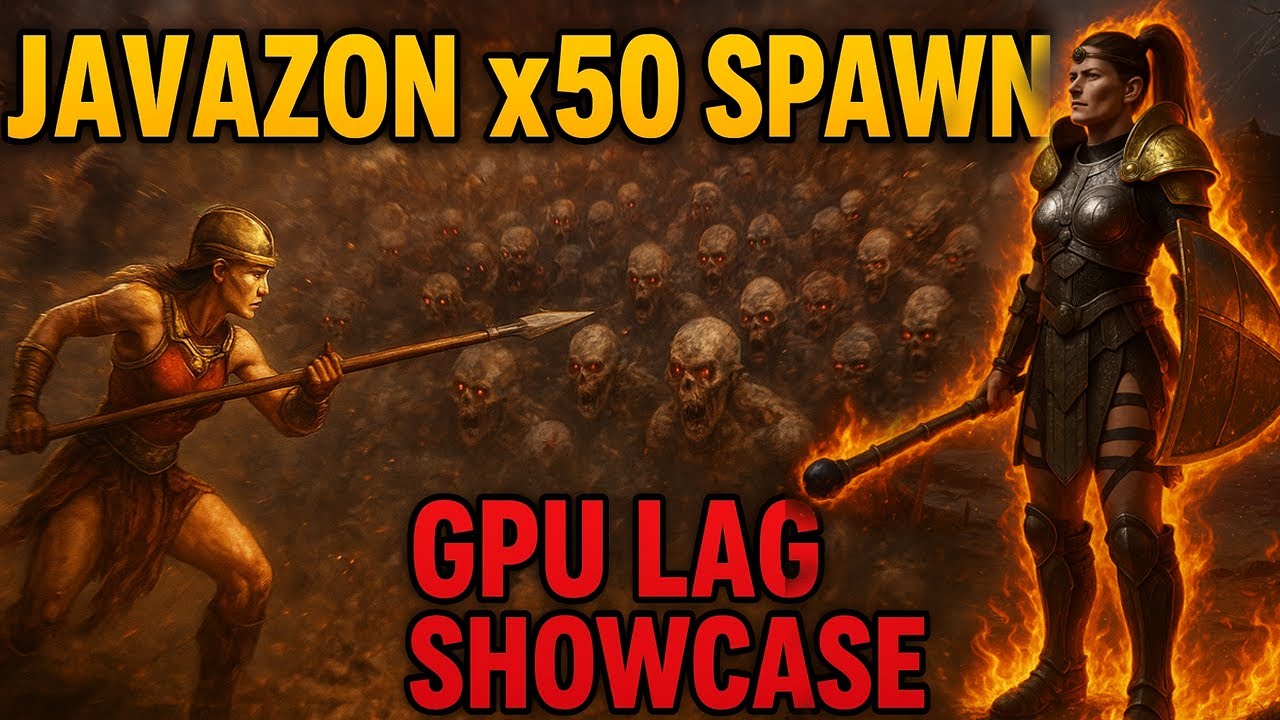 Javazon Insane Javazon Build x50 Monster Spawn in Diablo 2 Resurrected – GPU ...