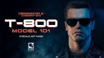 The PureArts Terminator 2 T-800 Model 101 Art Mask Exclusive Edition Trailer Video!