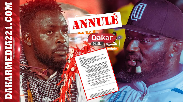 Combat Balla gaye 2 vs Siteu Annulé pour suspendu deux ans pour refus de contrôle antidopage