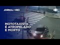 Mototaxista é atropelado e morto em Copacabana