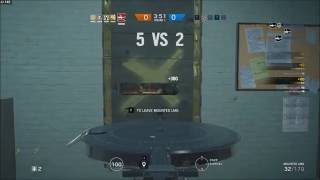 Rainbow Six Siege Tachanka Three Man Spawn Kill