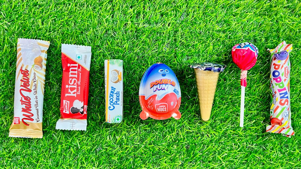 ASMR Chocolates, Candy’s & Lollipops Unboxing — Crunchy, Crinkly, Tingly Sounds, Candy Cutting