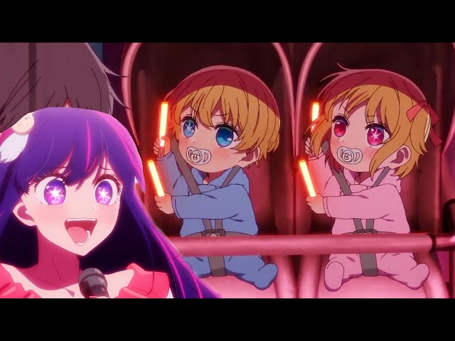 Bemax - SugarCrash 2 (Notice me senpai) // Oshi no Ko Idol Kids Stick light Dance [AMV] class=