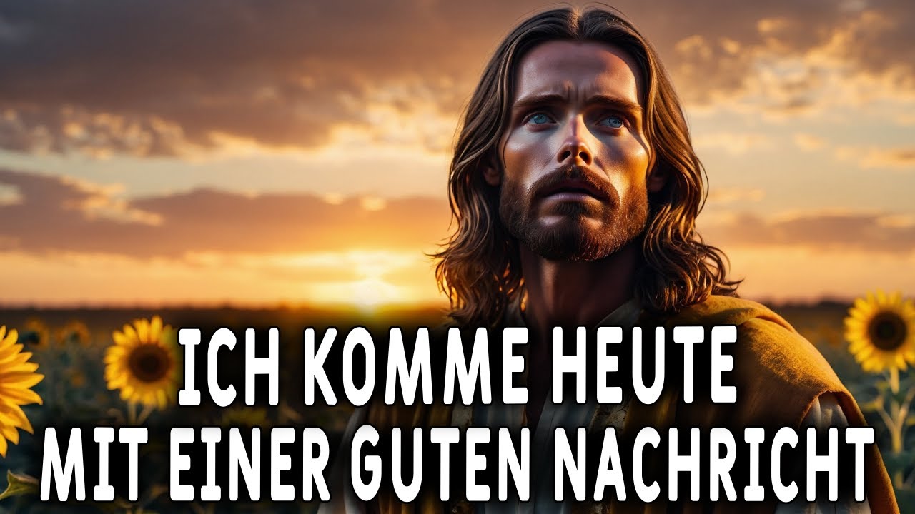 Gott hat heute gute Nachrichten für Sie! Botschaft von Gott