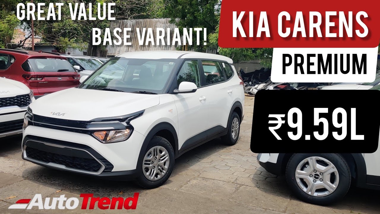 2022 Kia Carens Base Premium Variant Review | 9.59 Lakh | Better Equipped Entry Level MPV?