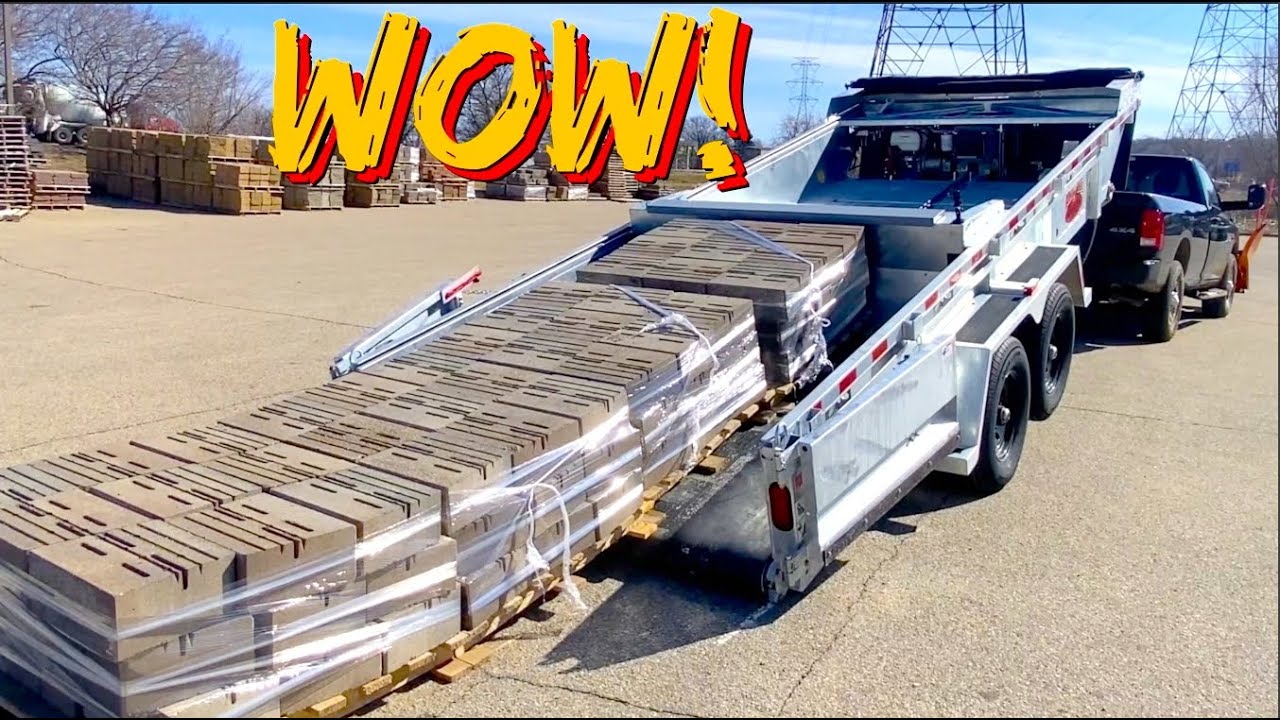 Прицеп-самосвал Crazy Live в действии!