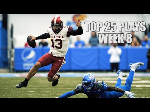 Top 25 Plays From Week 8 Of The 2021 College Football Season