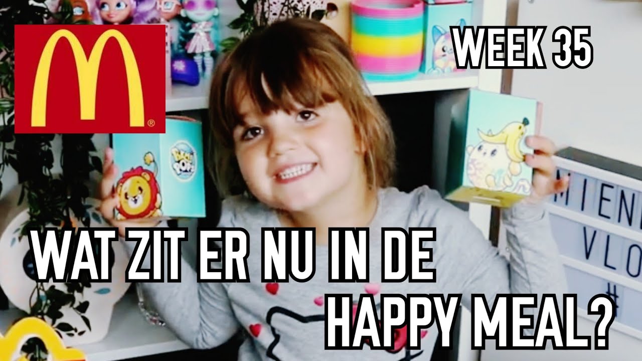 Wat zit er nu in de Happy Meals week 35 | MIENDERZ - YouTube