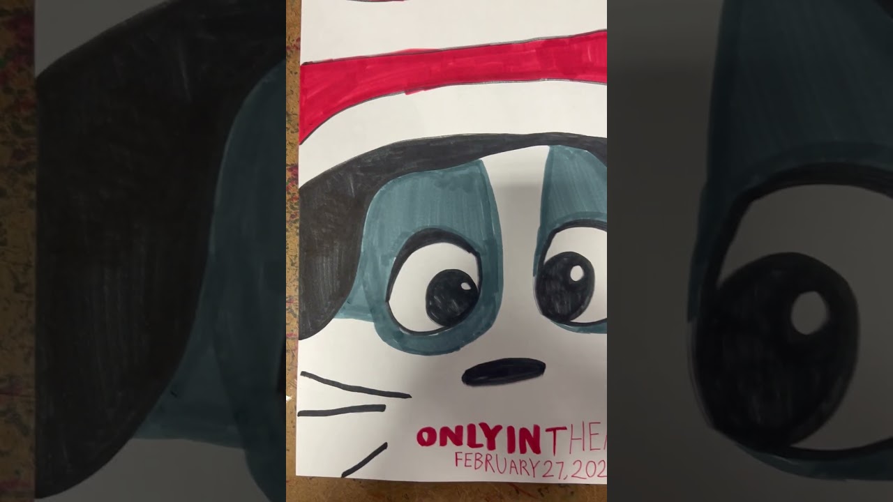 The Cat in the Hat 2026 Poster with Color Markers 