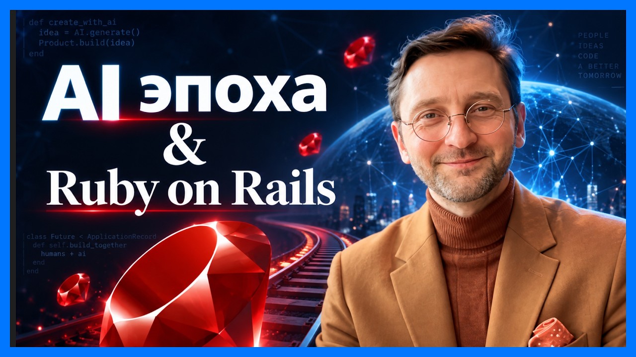 AI эпоха и Ruby on Rails. #ruby #rubyonrails #aiprogramming - YouTube