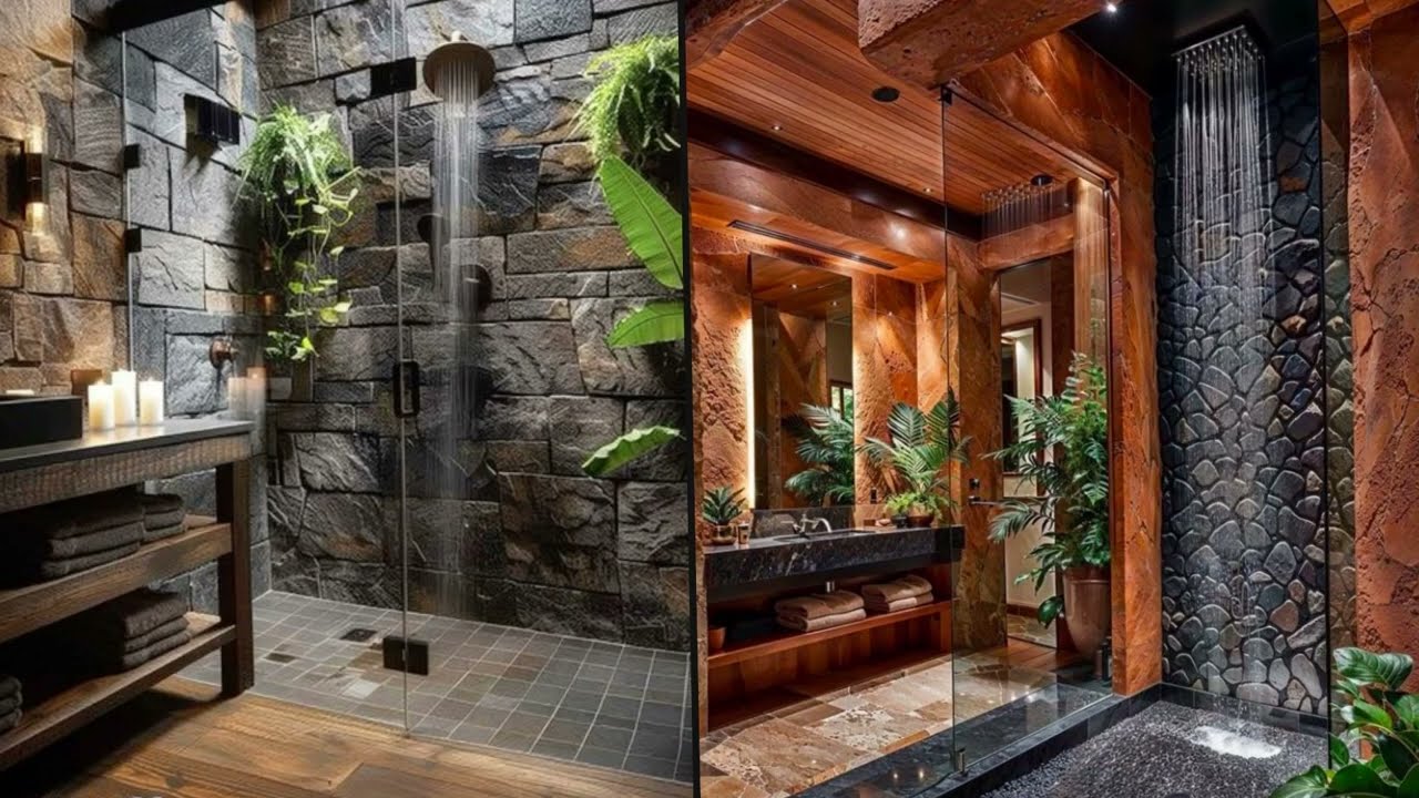 Stone in design interior 2 (Камень в дизайне интерьера 2)