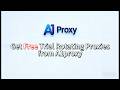Get Free Trial Rotating Proxies from A1proxy | Easy Setup &amp; Instant Access