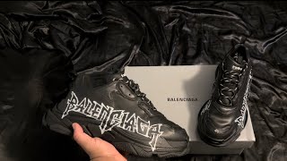 Balenciaga Triple S Sneaker 'DIY Metal - Black White' Review ( 5/5 Sneaker Grail Collection )