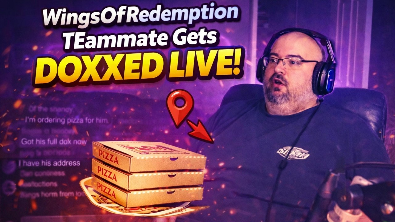 WingsOfRedemption Teammate Gets DOXXED… Pizzas Show Up Might Join Lolcow Live