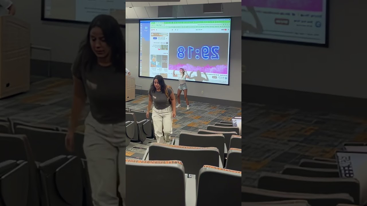 Would You Dance in Front of the Whole Class to pass the class?