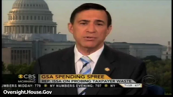 Issa on CBS: Exposing Waste, Abuse & Mismanagement at the GSA & Secret Service
