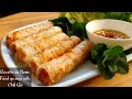 Recipe fried spring rolls  egg rolls vietnamese fried spring rolls  365 recipe cooking