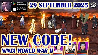 🎁 رمز جديد لـ Ninja World War 2 Giftcode & Reply Code 29 سبتمبر 2025 - لعبة جوال (Android/IOS) screenshot 4