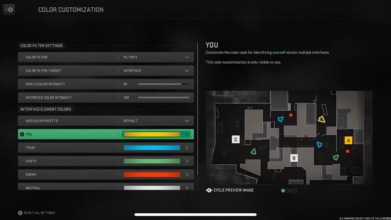 Best! Easy color settings for Modern Warfare 2 !