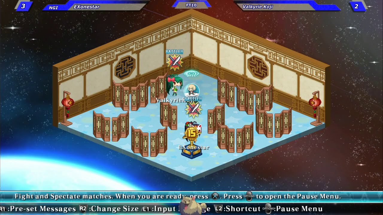 [BBCF2] Fight Night Session FT10: NGI EXonestar vs ValkyrieKoji (2020 10 09)