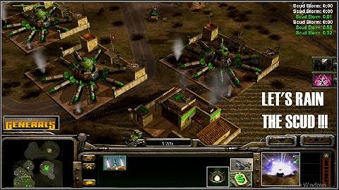 C&C Generals : "GLA Army Final Battle With USA and CHINA" - GLA Mission 7 gameplay