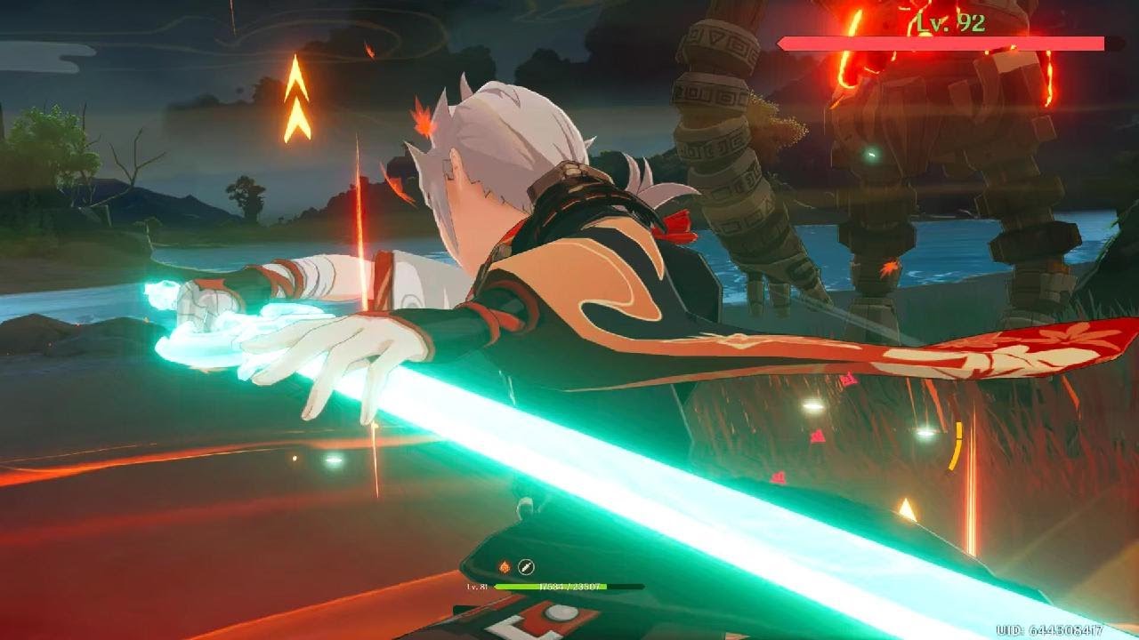 Yoimiya, Kazuha, Beidou, and Bennett