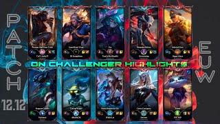 EUW Challenger Match #469 Highlights Patch 12.13