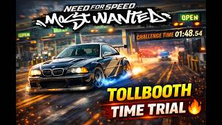 Need for Speed Most Wanted | Tollbooth Time Trial Challenge 😱 Crazy Speed!🔥 1080p HD screenshot 1