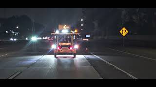 7/20/25 set-up.  Close lanes 3-5 on sb805 from Balboa to Mesa College.