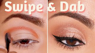 Here's How to Apply EYESHADOW FOR BEGINNERS (Easy Swipe and Dab Technique) screenshot 2