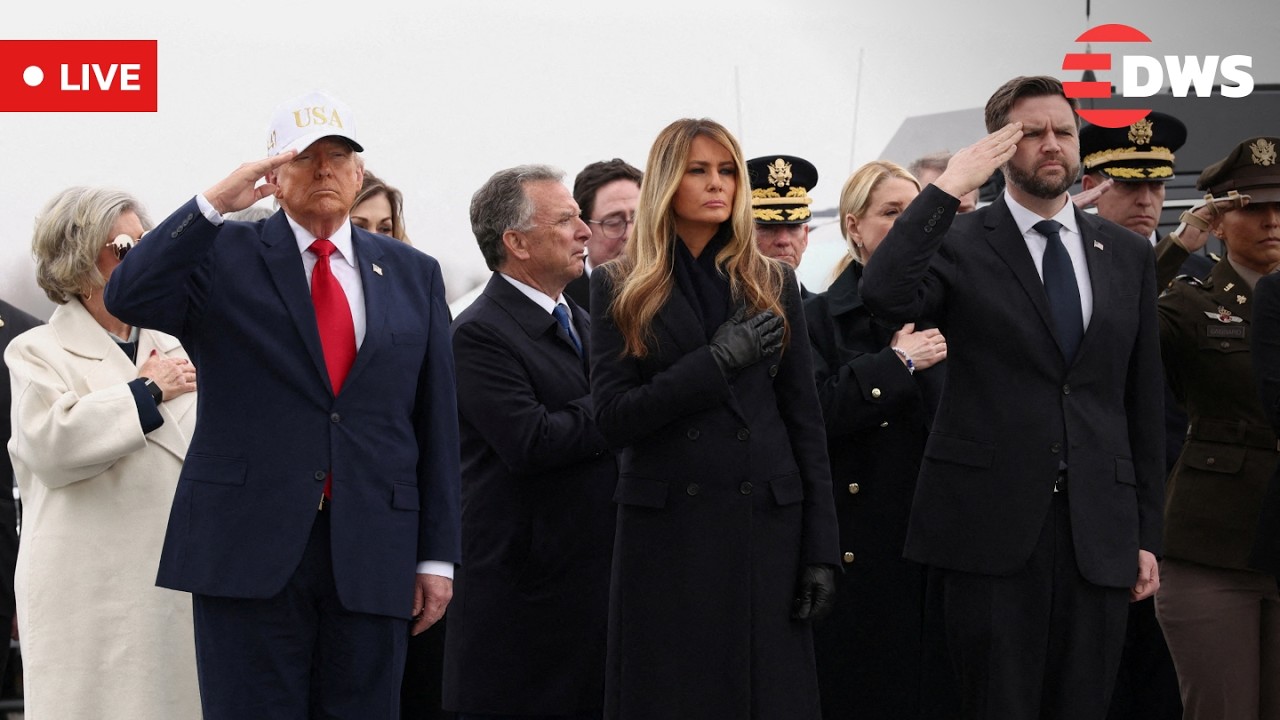 LIVE: Trump Attends Dignified Transfer for Six Soldiers Killed in Iranian Drone Strike | AC1G