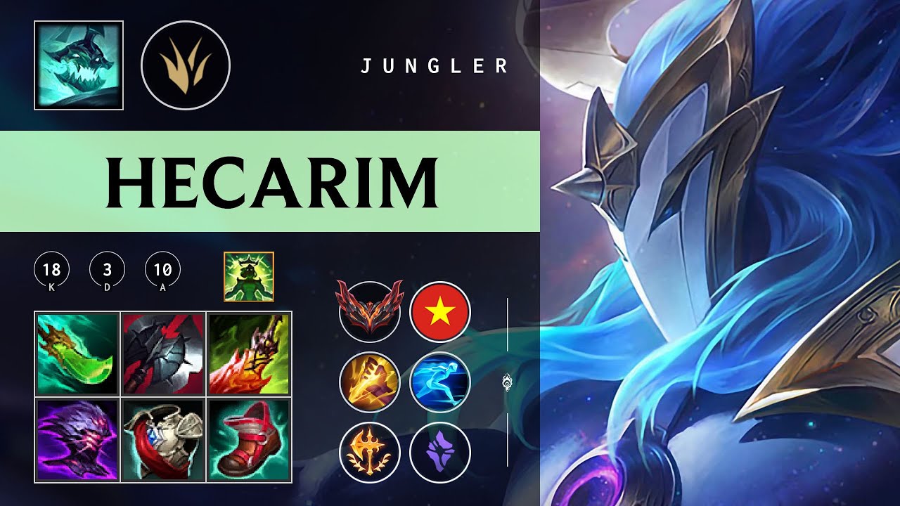 Hecarim Jungle vs Shaco - VN Grandmaster Patch 26.02