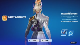 How To Unlock The FREE Snakebite Keyring Backbling (Week 7 Quest REWARD Challenges)