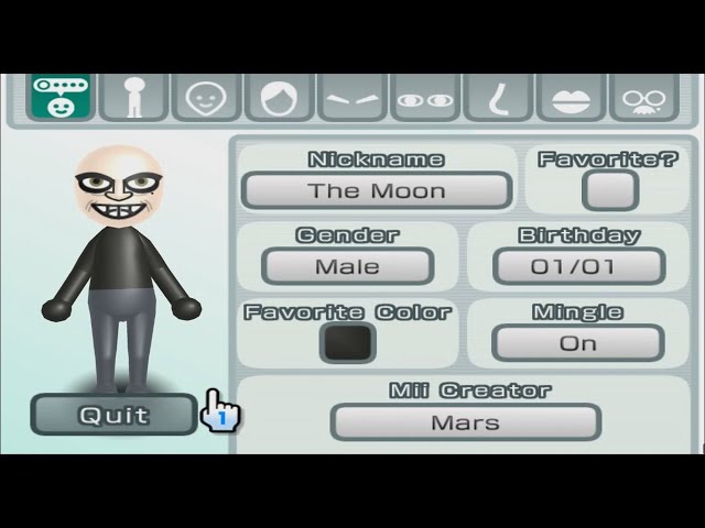 The Moon - Legend of Zelda - Mii 1464 - YouTube