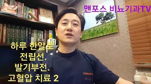 하루 한알로 전립선 발기부전 고혈압치료 2