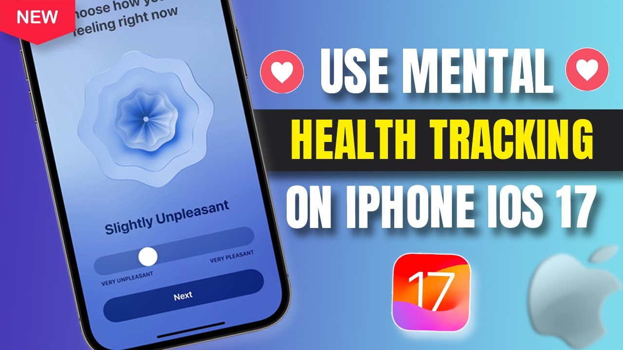How To Use Mental Health Tracking on iPhone iOS 17 - YouTube