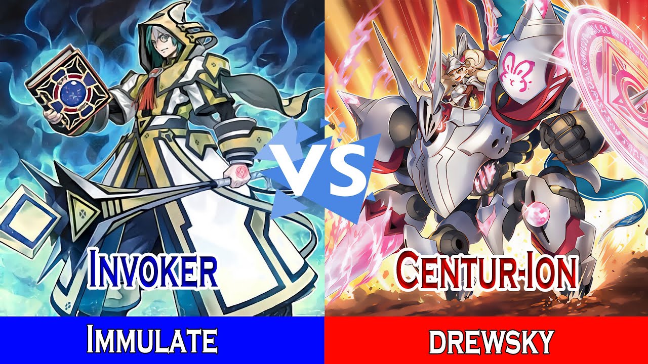 Invoker Kashtira Vs Centur-Ion || Immulate Vs drewsky || High Rated - DuelingBook