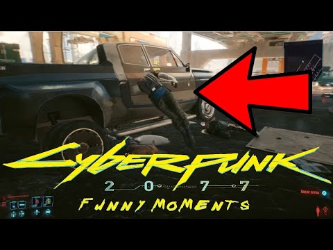 Cyberpunk 2077 - Funny moments - YouTube