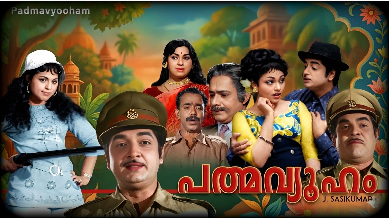 Malayalam Movie Padmavyooham (1973) | Starring Prem Nazir & Vijayasree | Full Film