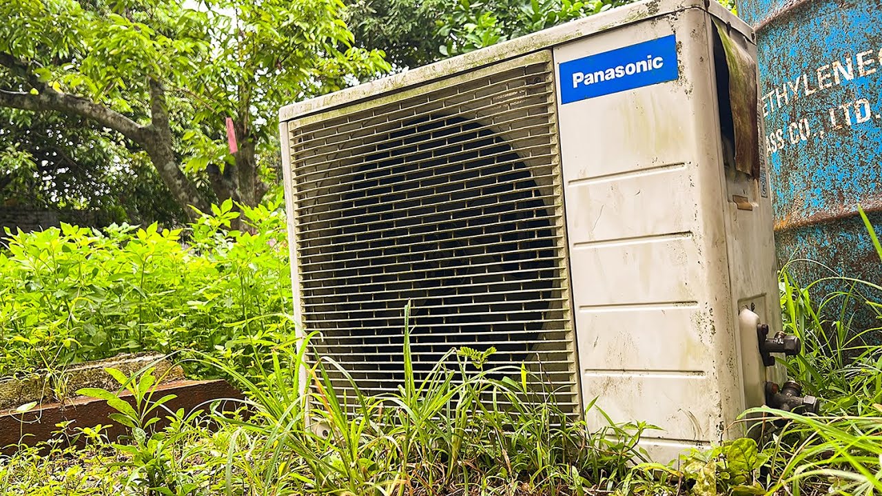 Talented Mechanics Repair Old Broken PANASONIC Air Conditioners And