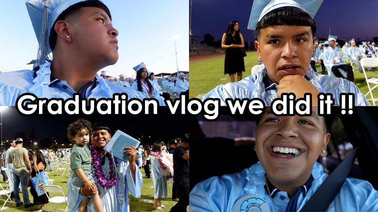 I FINALLY GRADUATED HIGHSCHOOL!!!