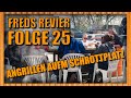 Bei fred aufm schrottplatz angrillen mit fred i freds revier folge 25